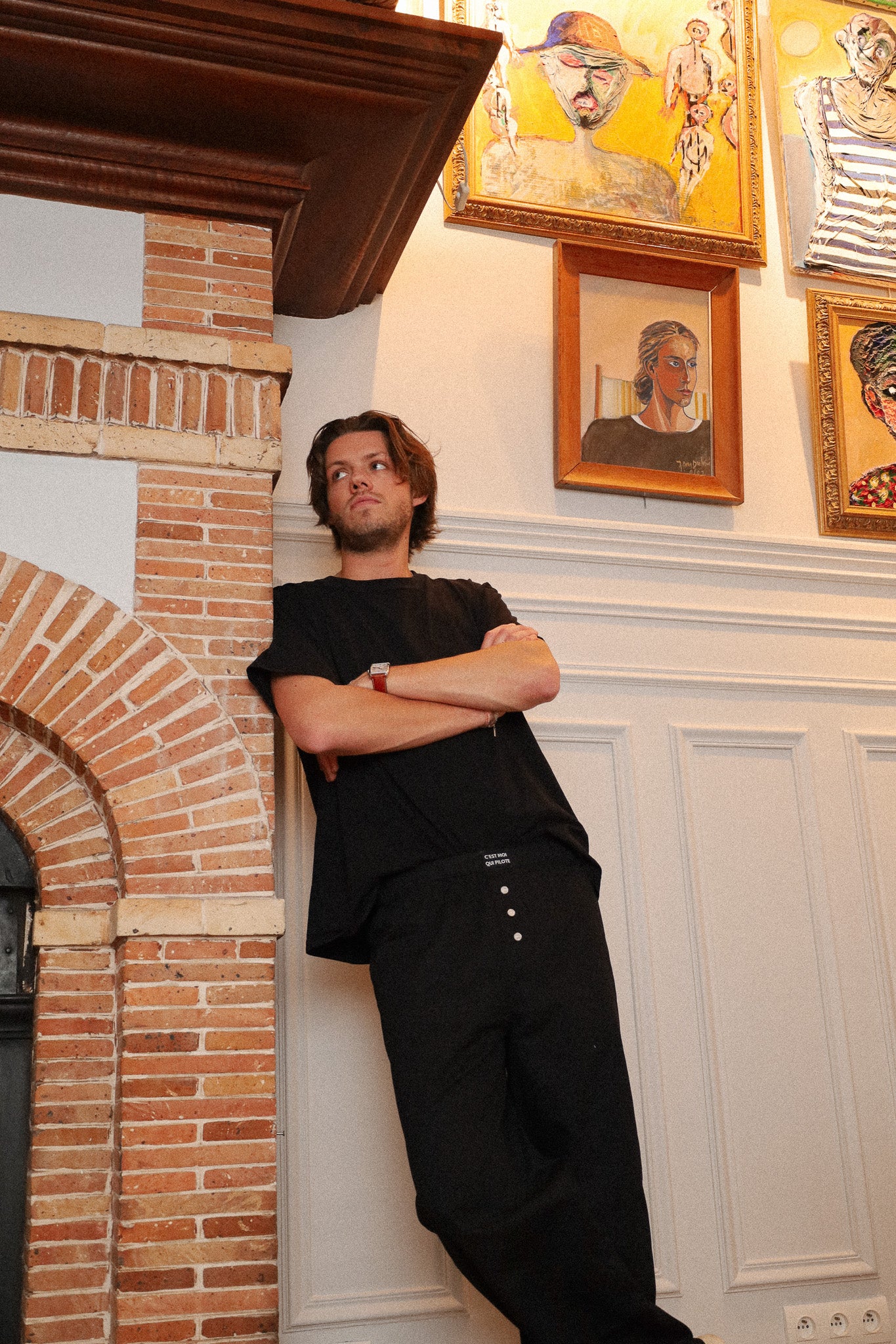 Licorice pilot pants