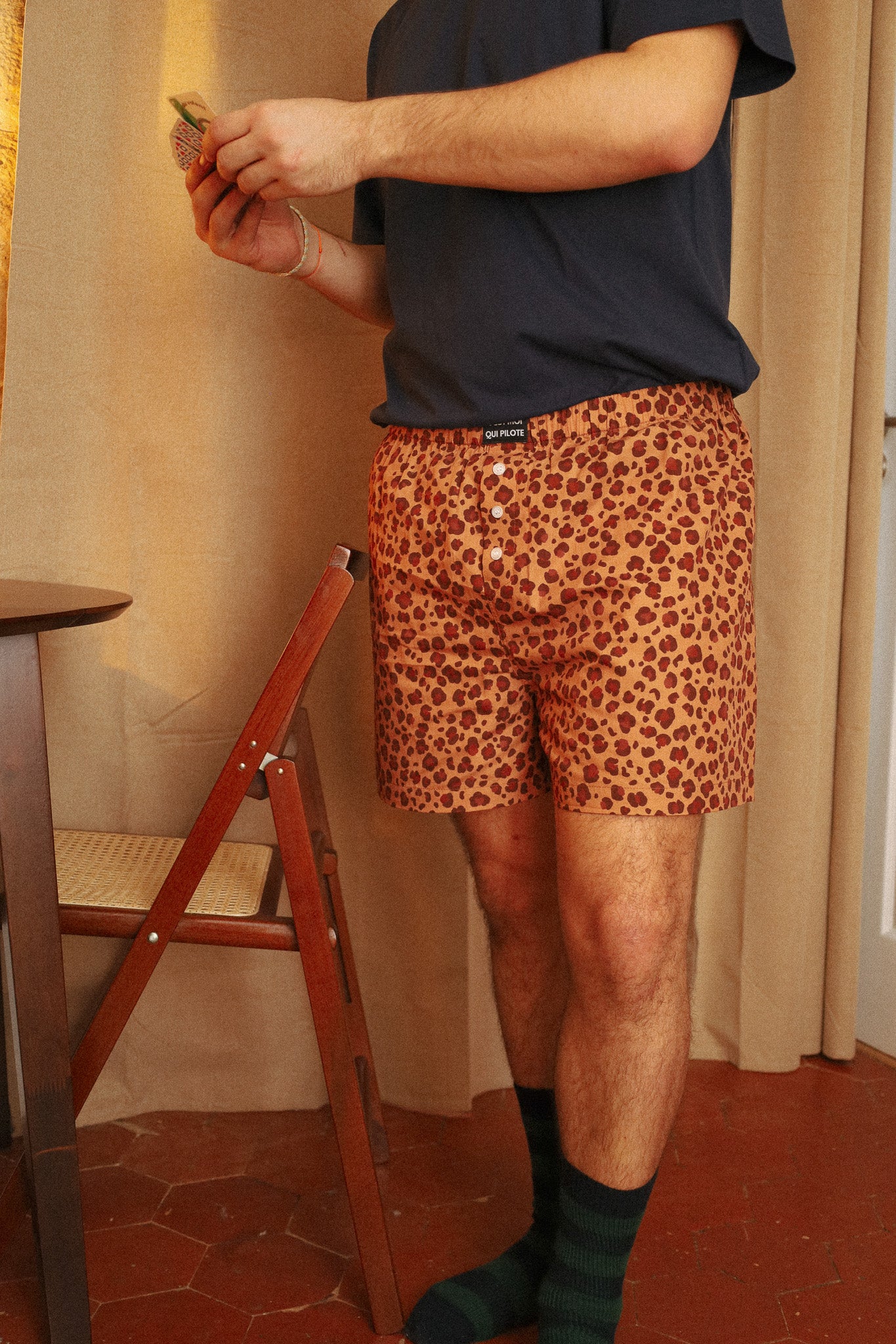 Leoparden-Piloten-Boxershorts 🐆