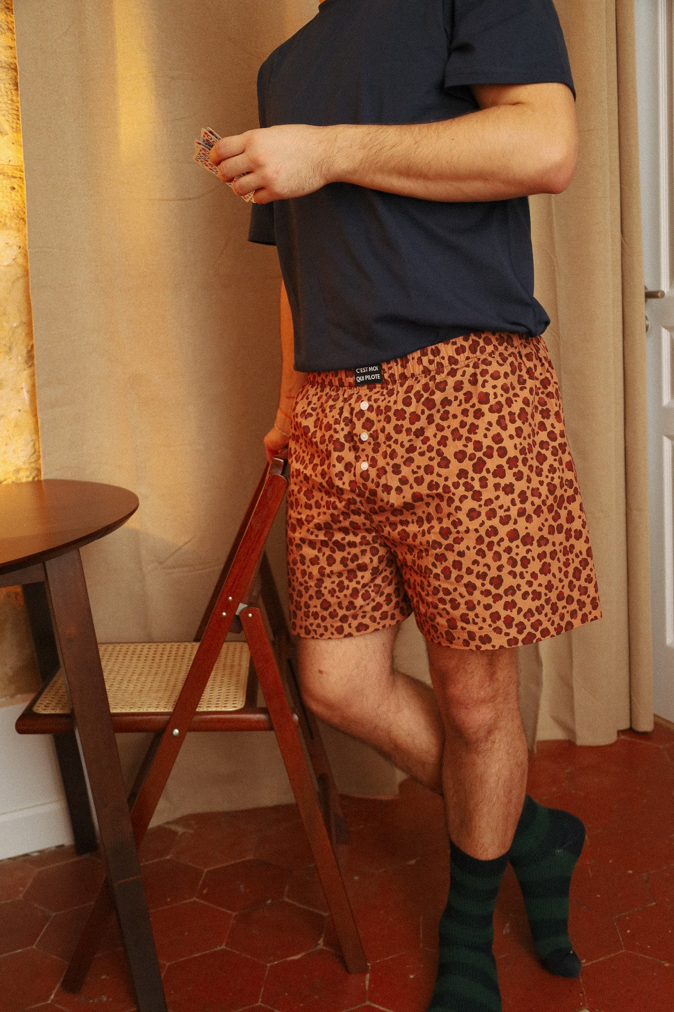 Leoparden-Piloten-Boxershorts 🐆