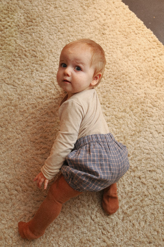 Bloomer bébé Petits carreaux mistigri