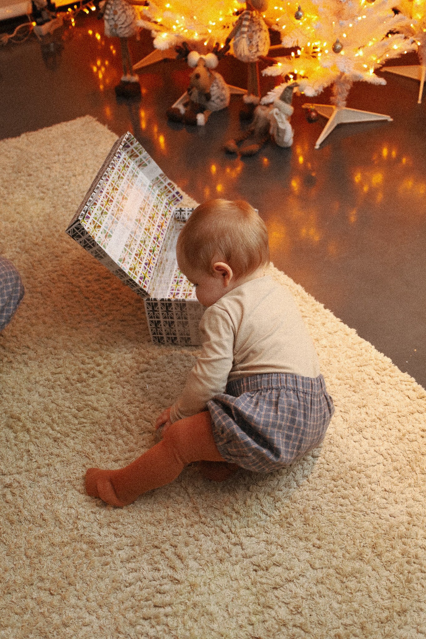 Bloomer bébé Petits carreaux mistigri