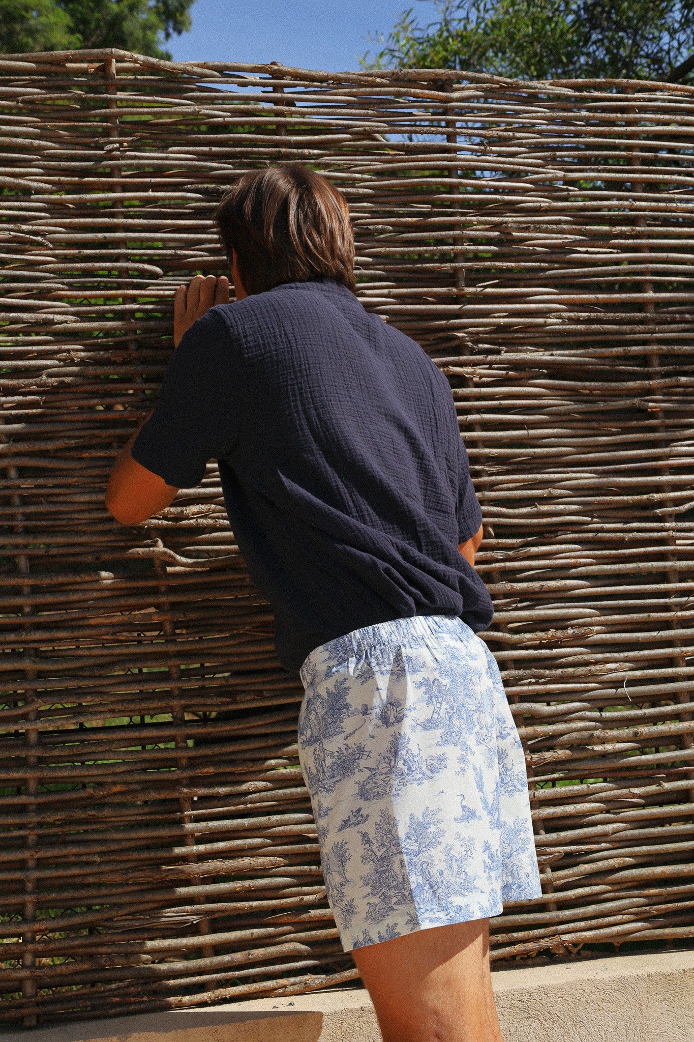 Jouy Bauernnachtunterhose
