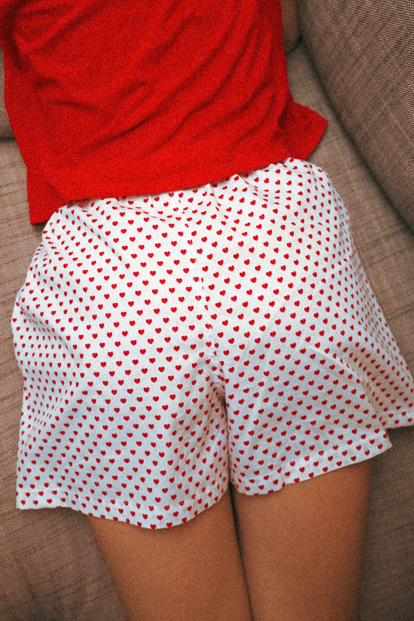 White Heart Pilot Boxer Shorts