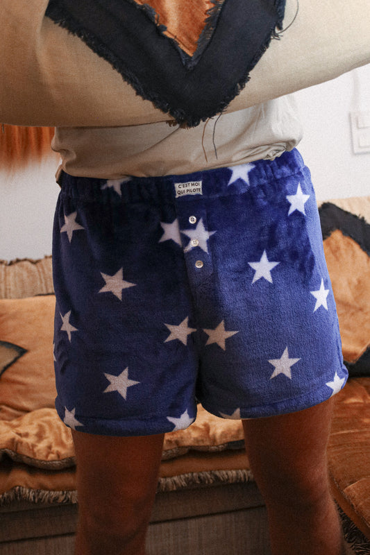 Caleçon Pilote Étoiles pilou