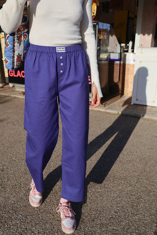 Pantalon Pilote Bleu de travail