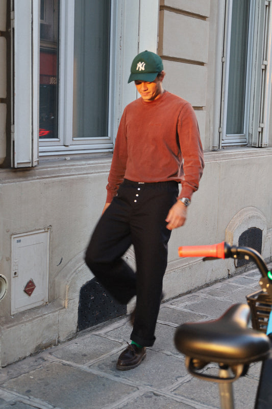 Pantalon Pilote Réglisse