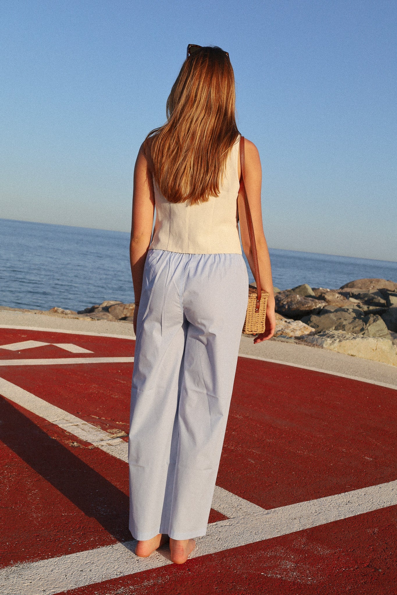 Pantalon Pilote bleu C'est moi qui pilote