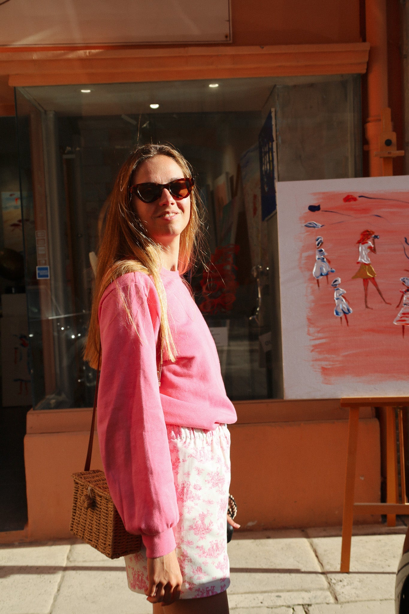 Caleçon Pilote Toile de Jouy Romance C'est moi qui pilote