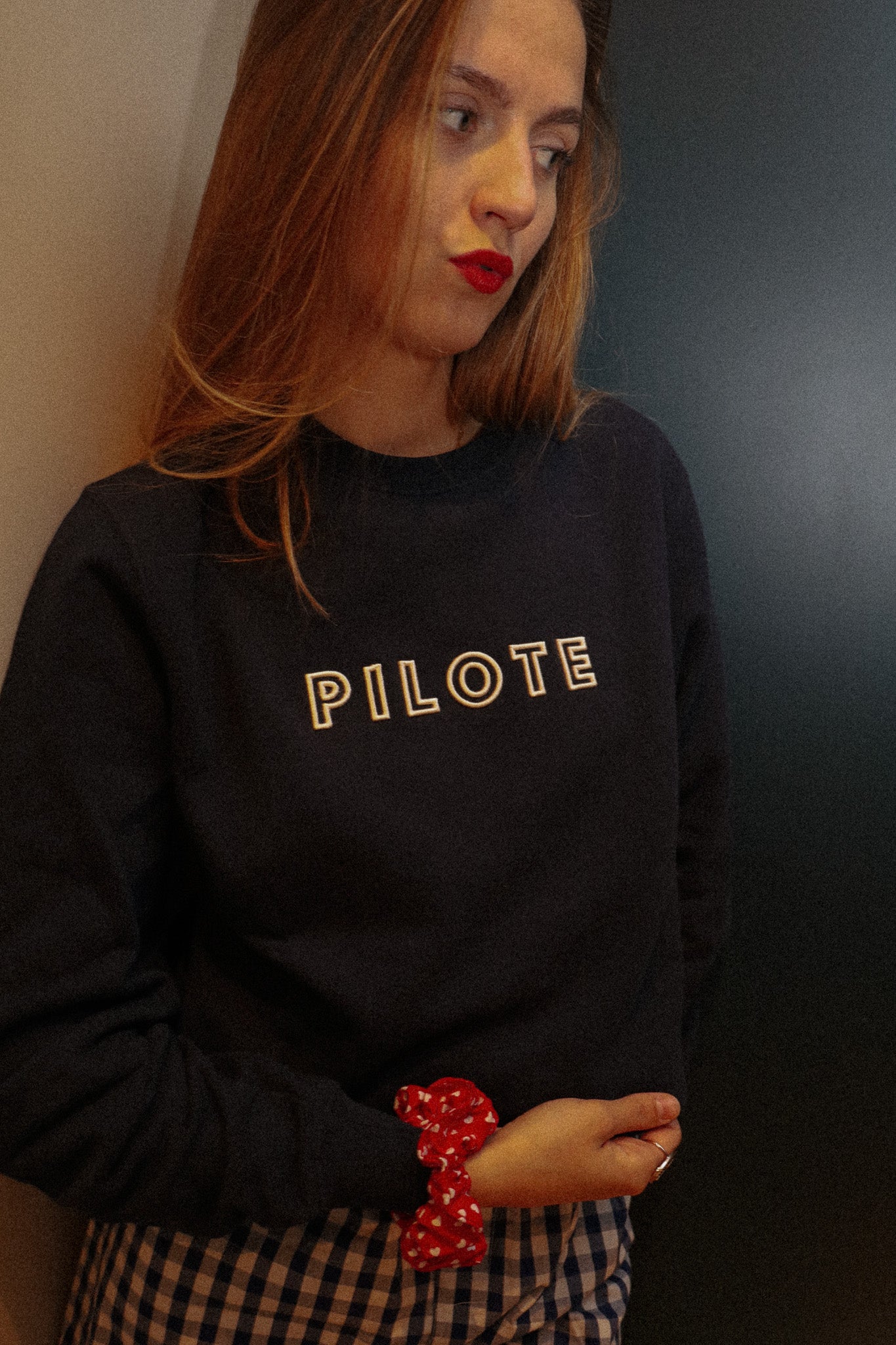 Navy Pilot Sweatshirt