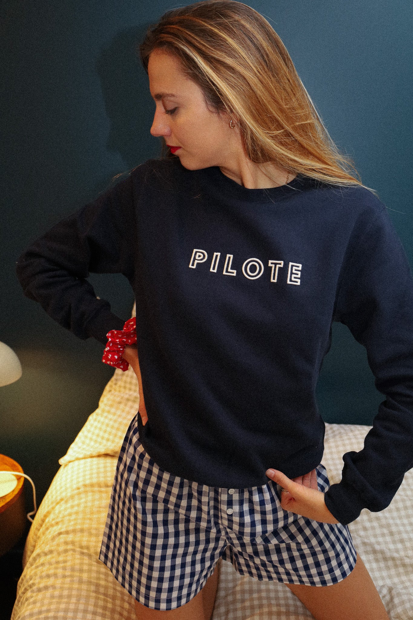 Navy Pilot Sweatshirt