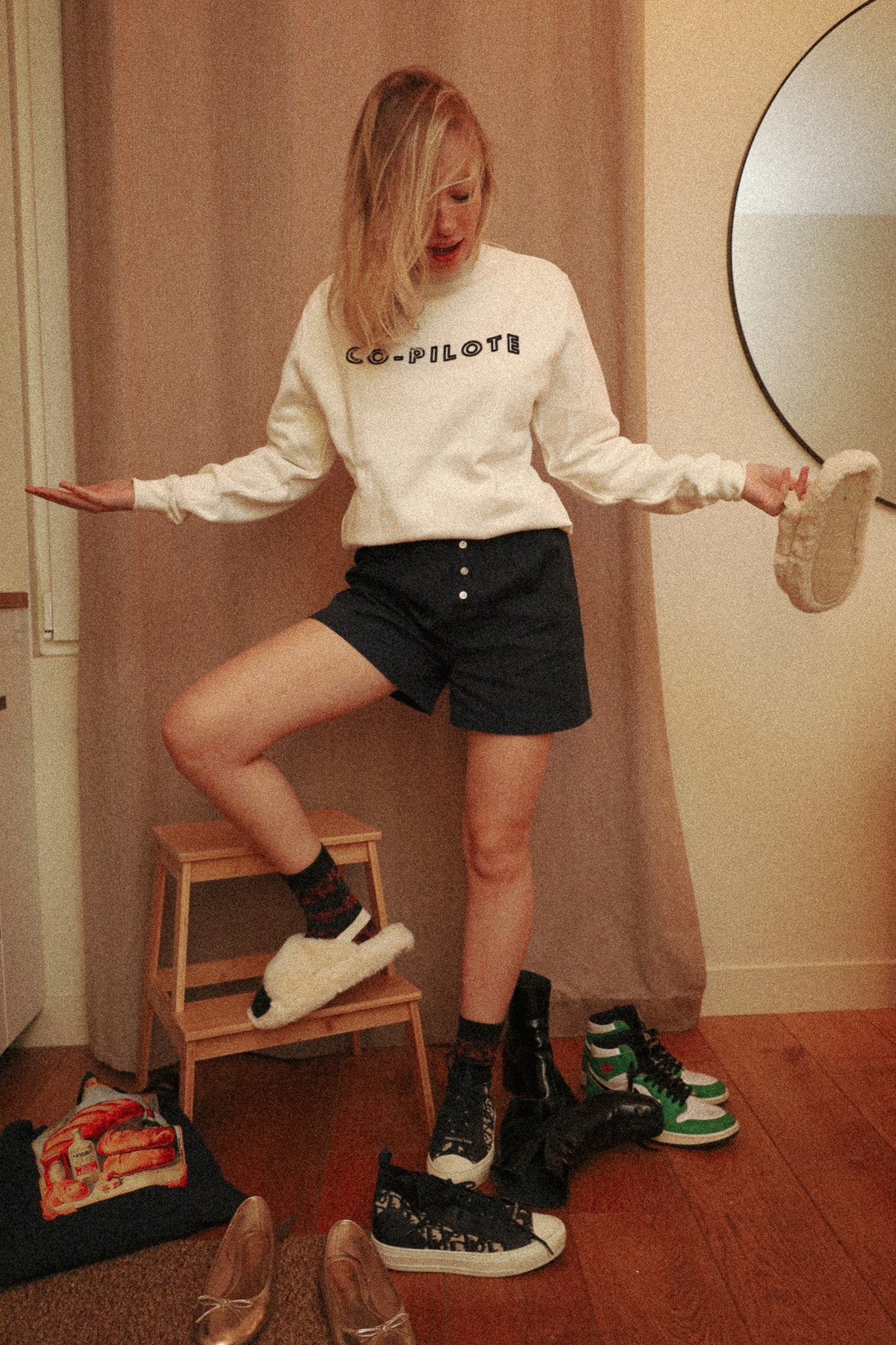 Sweat Co-pilote Milky C'est moi qui pilote