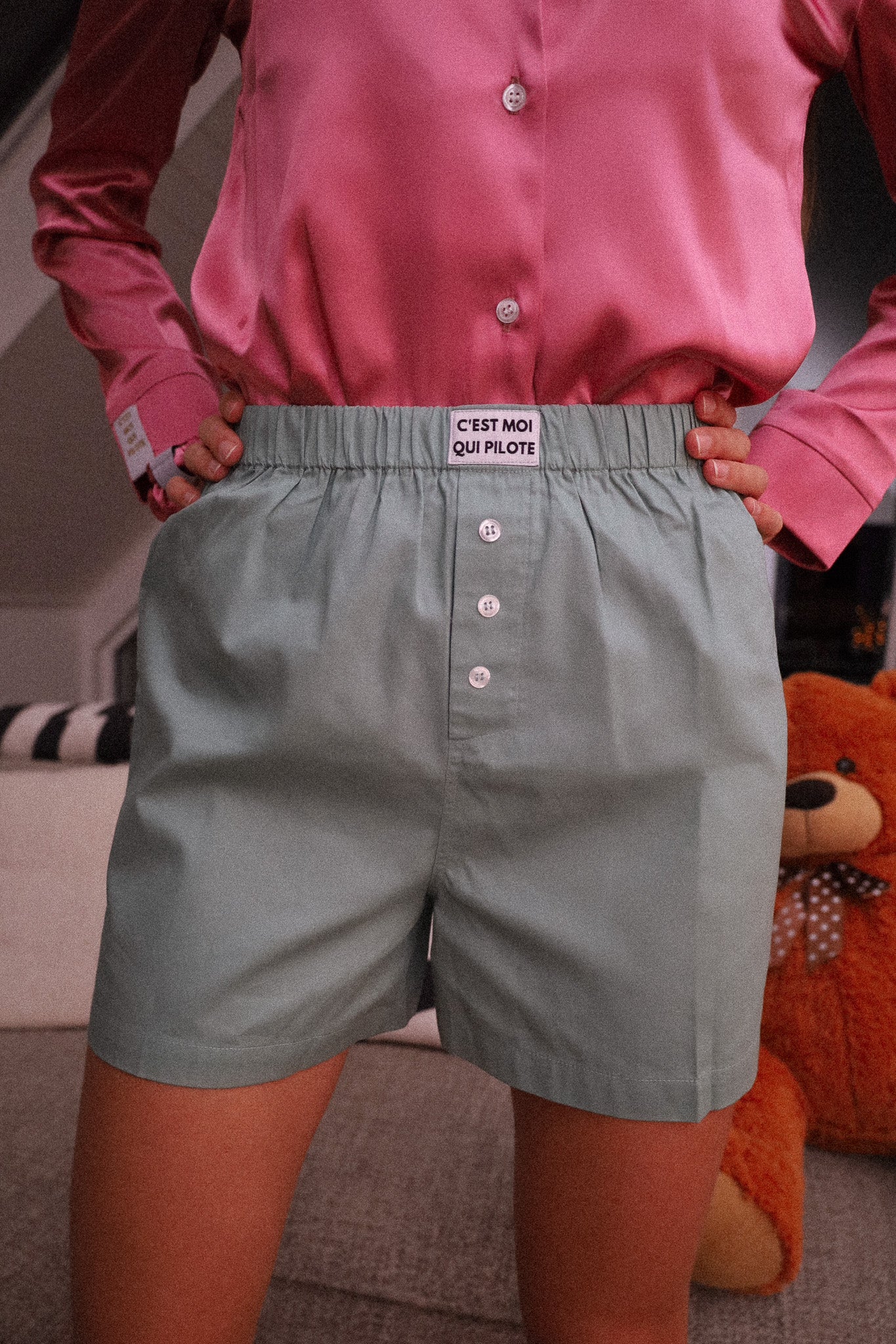 Sage Pilot Boxer Shorts