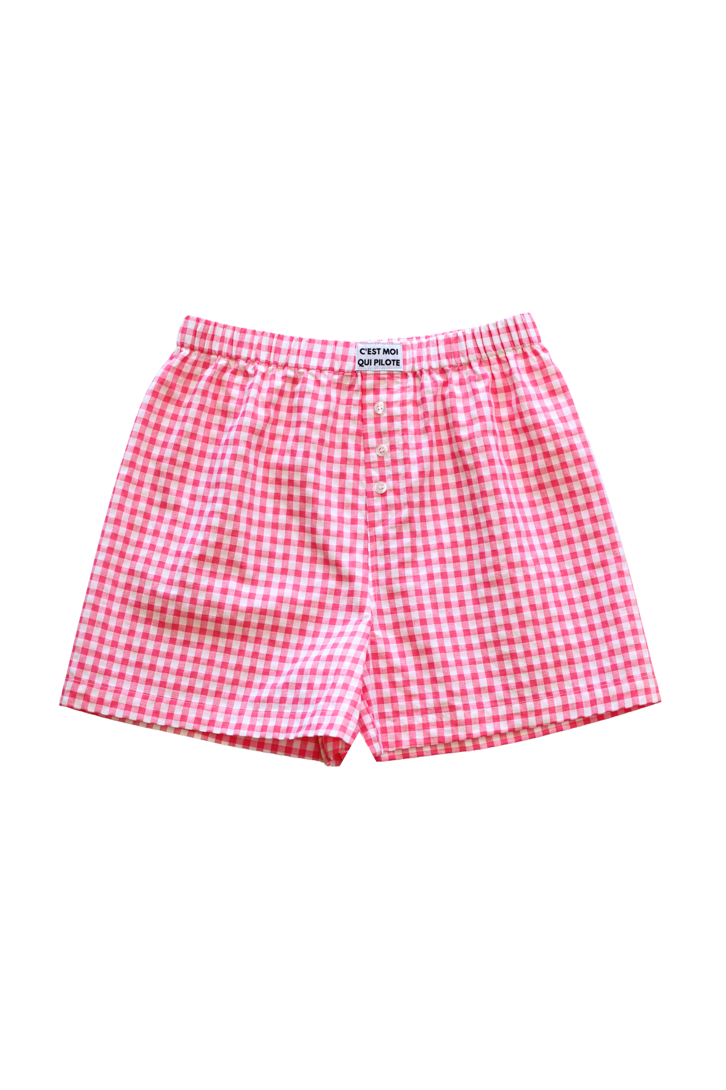 New pink gingham