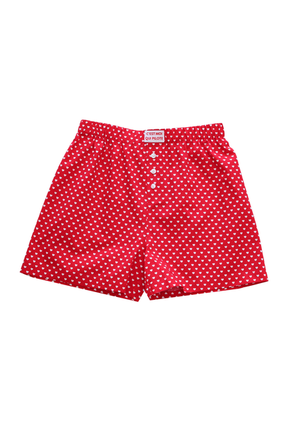 Darling Red Heart Pilot Boxershorts