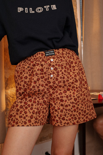 Leopard Pilot Boxer Shorts 🐆