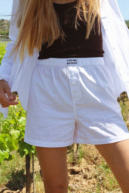 Milky Pilot Boxer Shorts 🥛
