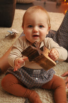 Bloomer bébé Petits carreaux mistigri C'est moi qui pilote