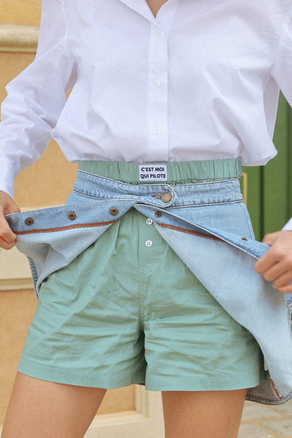 Sage Pilot Boxer Shorts