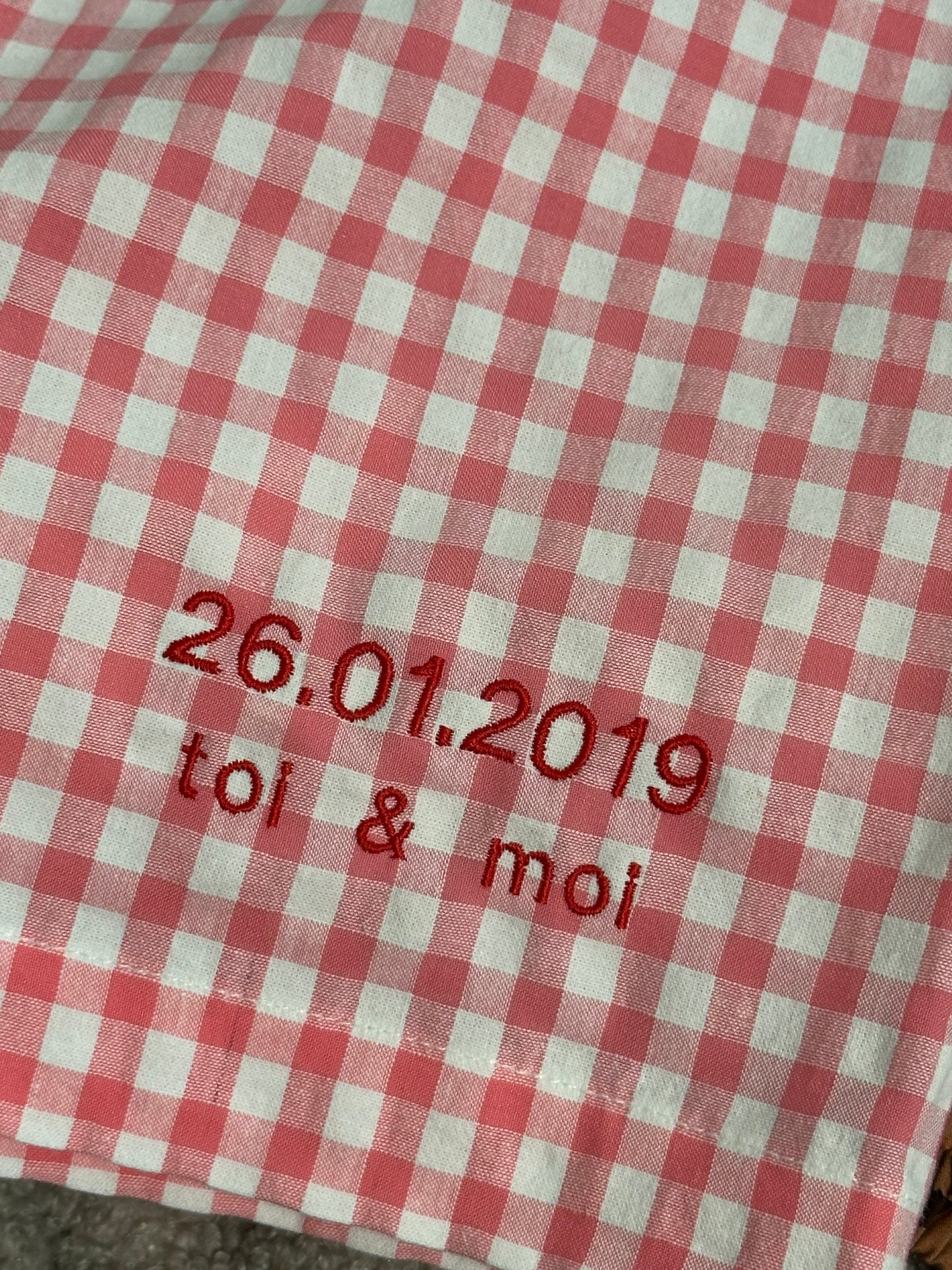 Broderie personnalisée 🧵