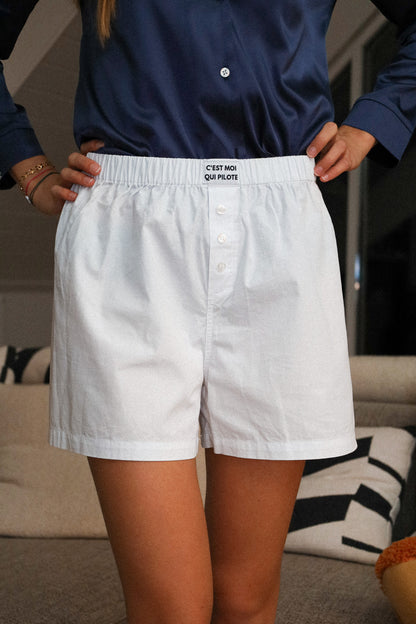 Milky Pilot Boxer Shorts 🥛