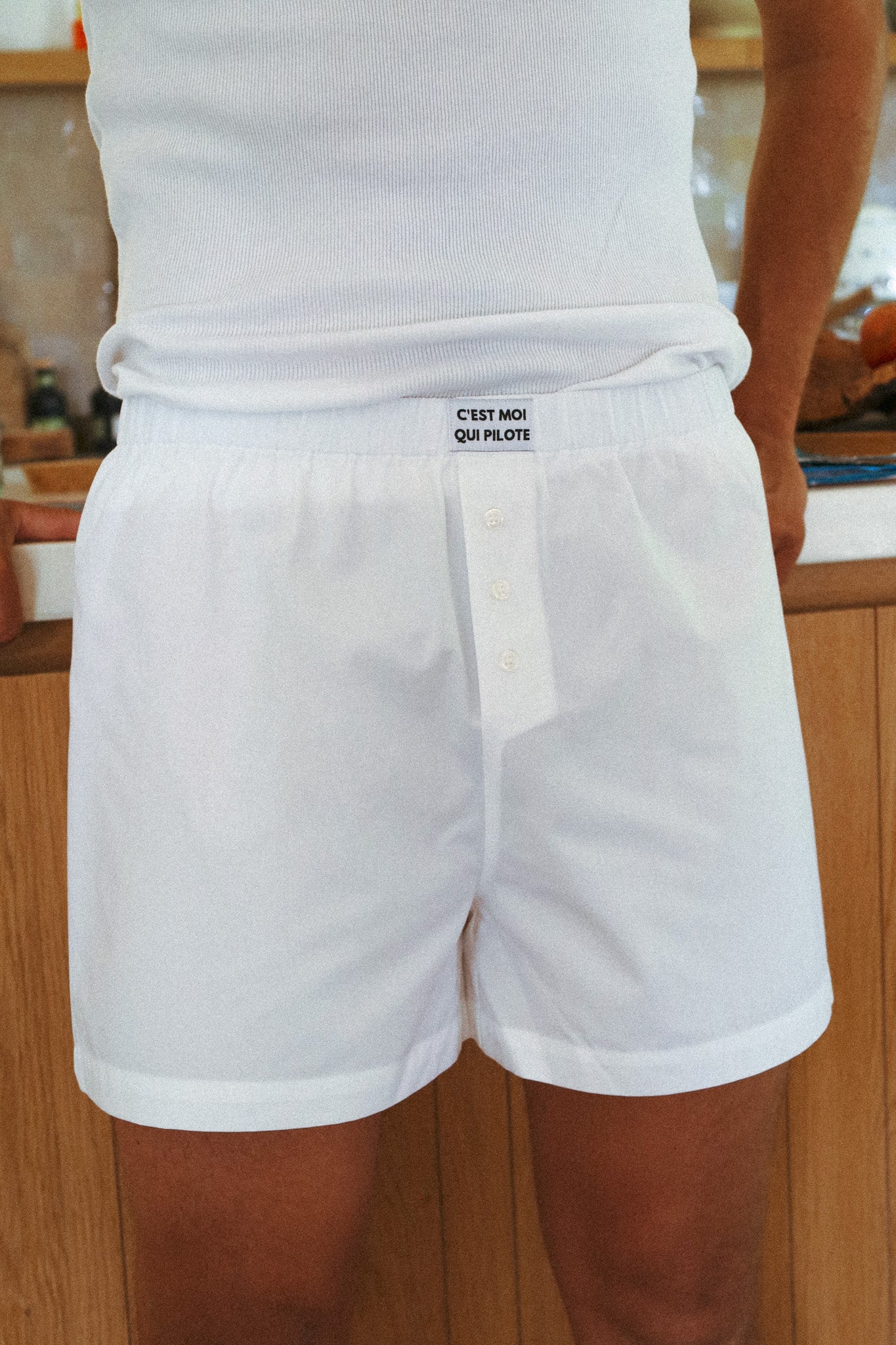 Milky Pilot Boxer Shorts 🥛
