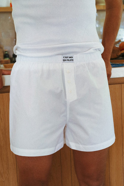 Milky Pilot Boxer Shorts 🥛