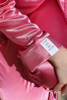 Chemise Pilote Satin Rose Macaron C'est moi qui pilote