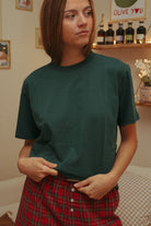 Tee-shirt Vert sapin C'est moi qui pilote