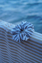 Chouchou Rayures parasol olive C'est moi qui pilote