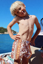 Caleçon Kids Arles orange C'est moi qui pilote